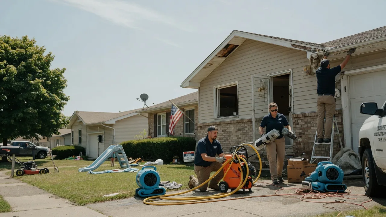 Water Damage Restoration in Wing, ND near me